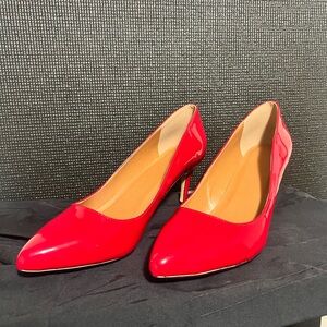 Nine West Vibrant Red Heels